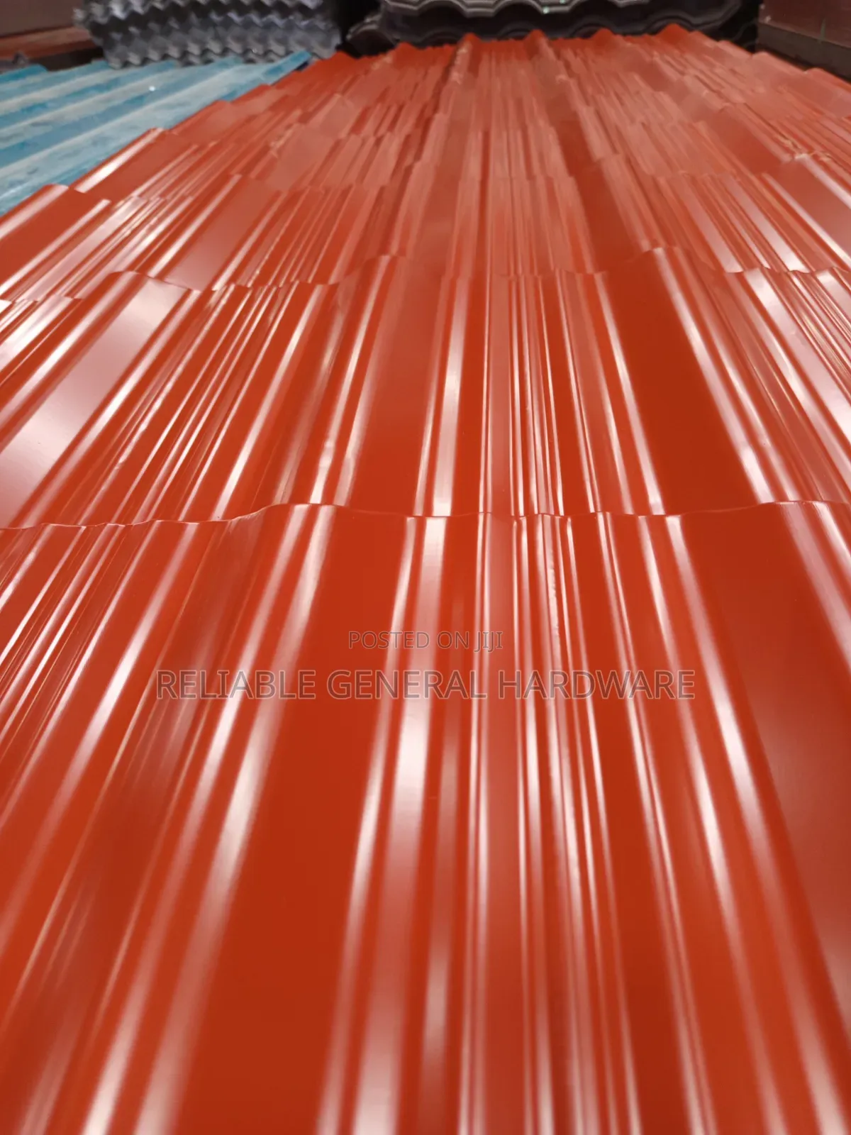 Iron Sheets G.28 Red Supertile Roofings