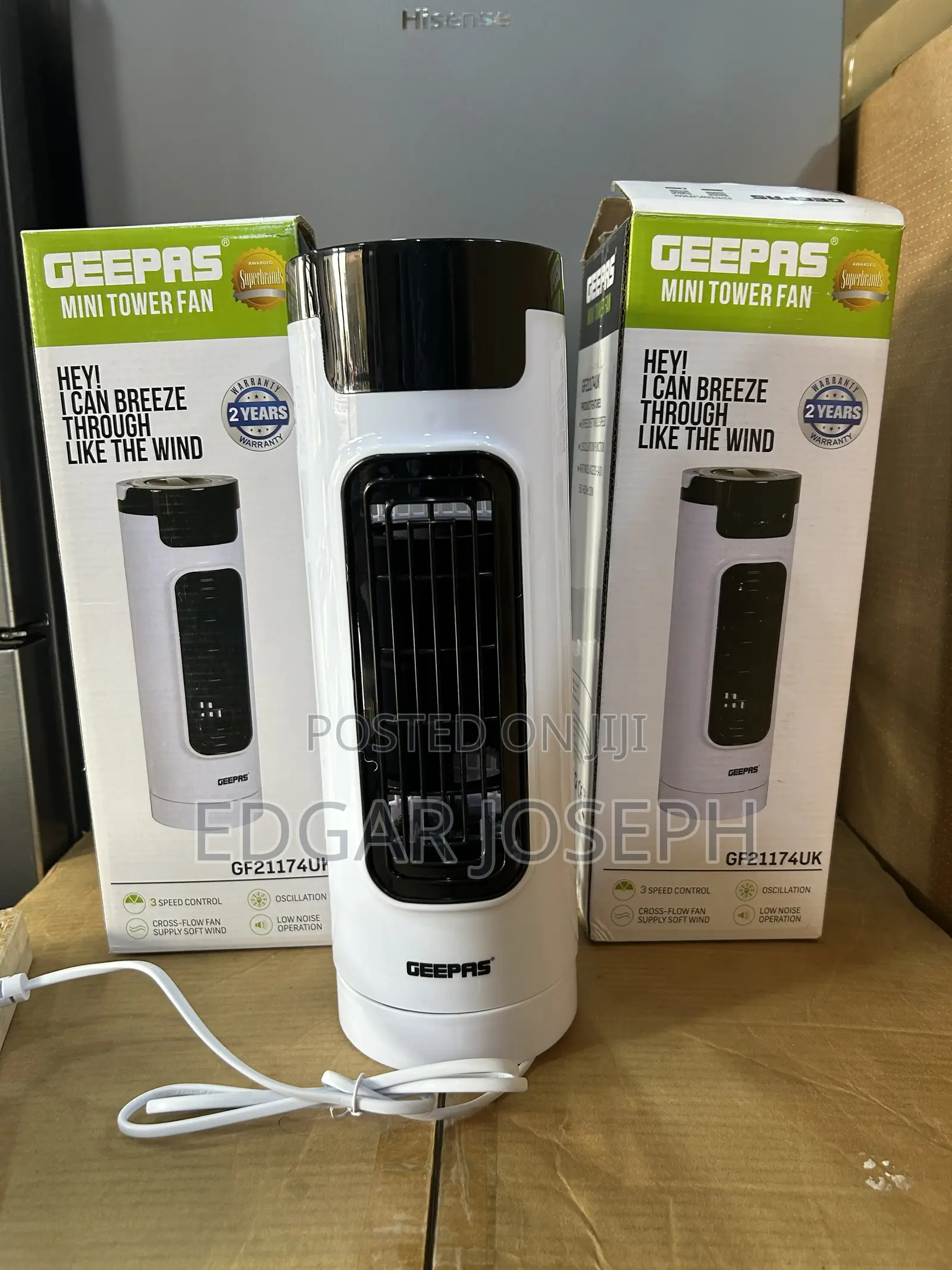 Geepas Tower Fan Mini