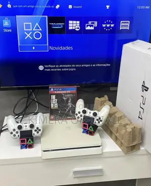 Ps4 Slim With 12 Games, 2pads. Keep the Kids Busy, Relax Now.