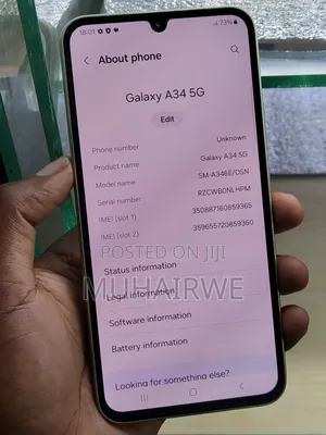 Samsung Galaxy A34 5G 128 GB Green