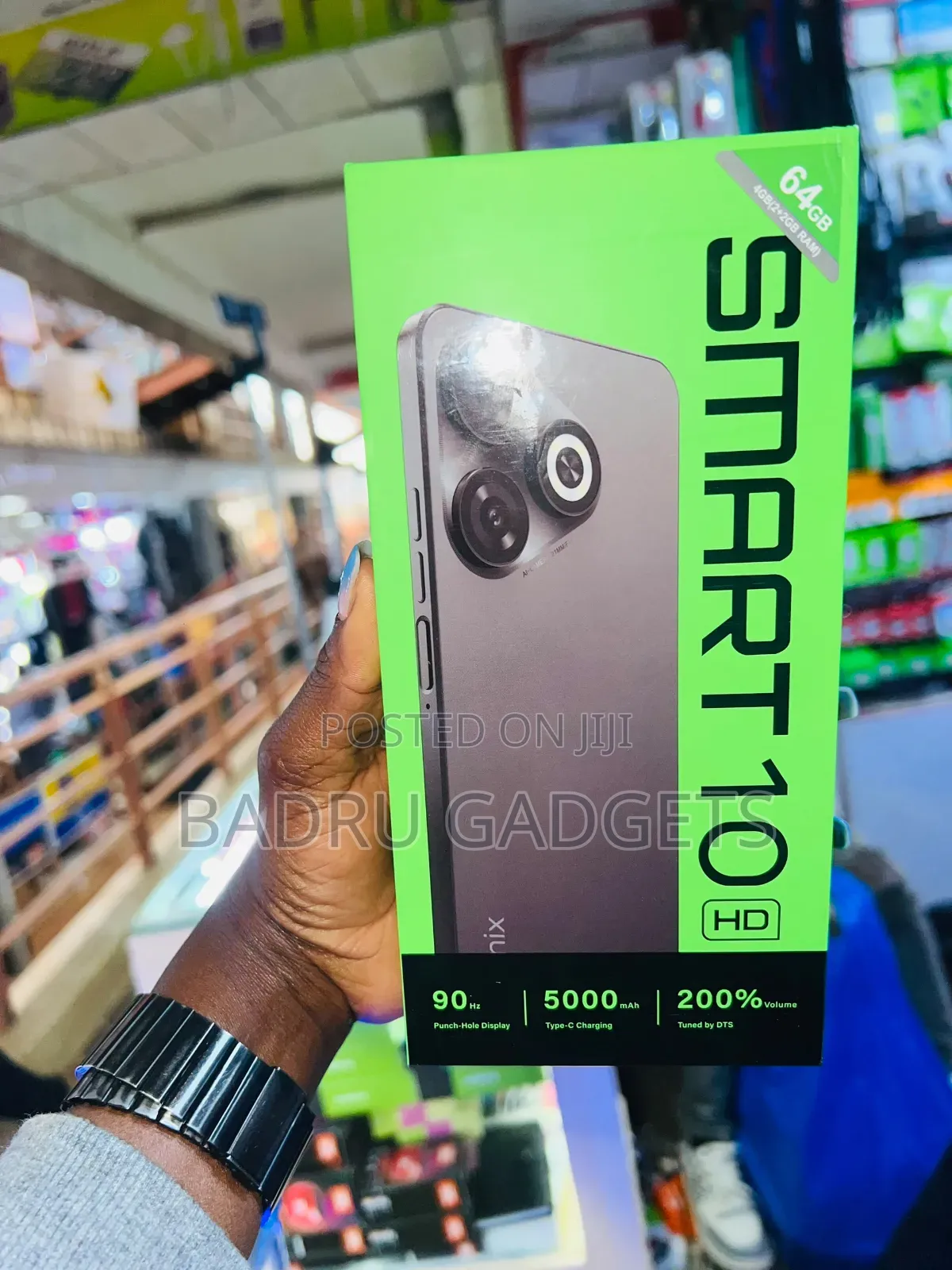 New Infinix Smart 10 HD 64 GB Black