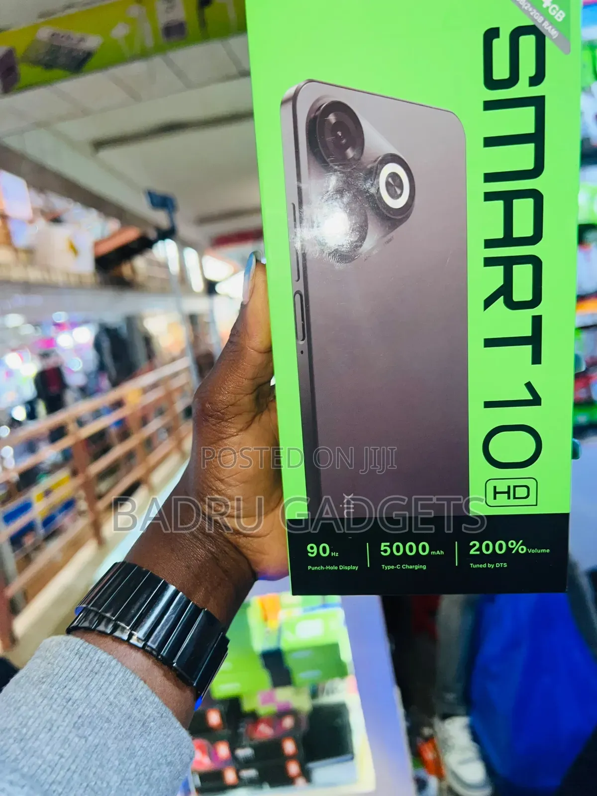 New Infinix Smart 10 HD 64 GB Black
