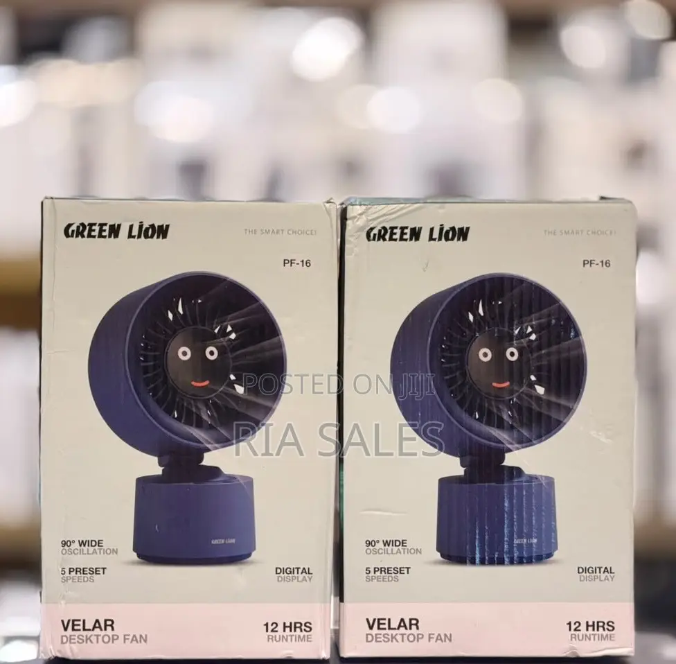 Green Lion Velar Desktop Fan