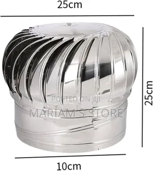 Stainless Steel Exhaust Roof Ventilator Fan Uses Wind Power to Rotate