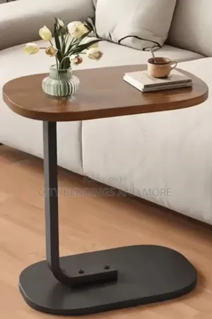Luxurious C- Shaped Side Table