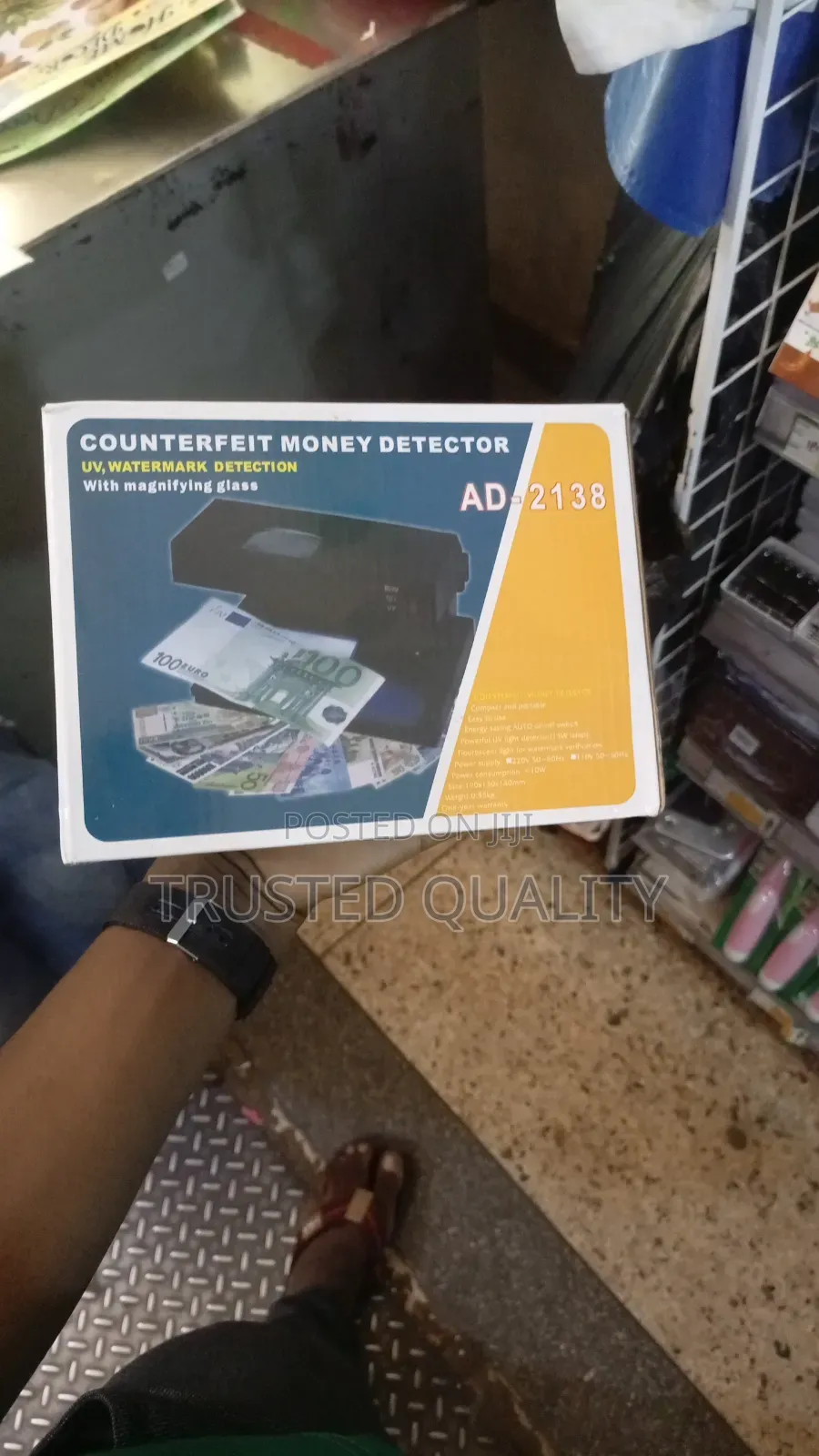 Counterfeit Detector Machine