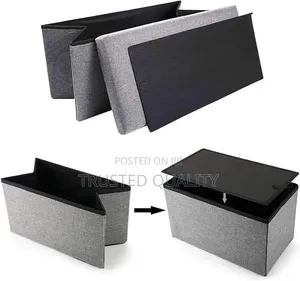 Ottoman Storage Box With Bench