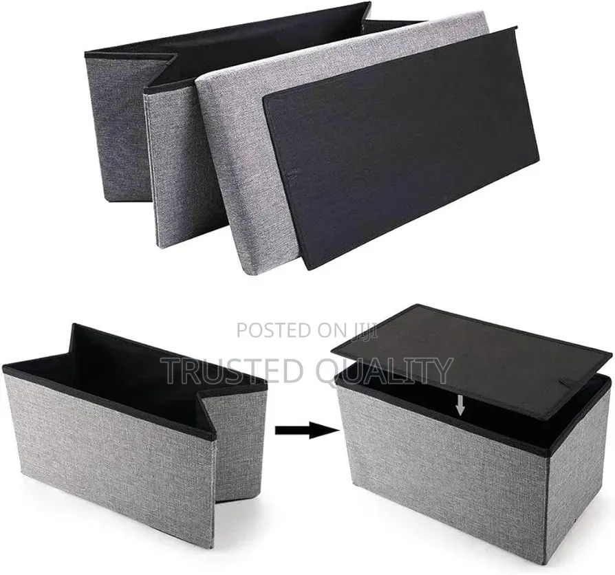 Ottoman Storage Box With Bench