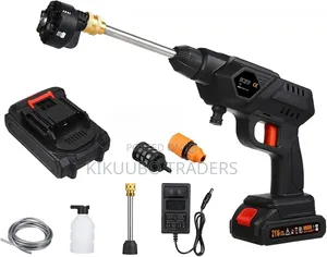6in1 Nozzle Cordless 2 Battery High Pressure Car Washer