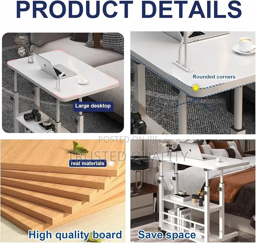 Adjustable Height Laptop Table