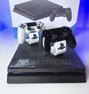 Ps4 Slim With 12 Games, 2pads. A True G's Treasure, My Friend.