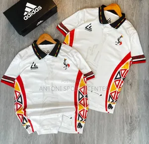 Vintage Jersey for Uganda Crans White