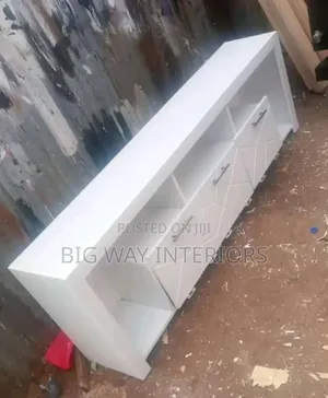 White Tv Stand 3 Drawers Design