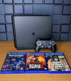 Ps4 Slim With 12 Games, 2pads. The Best Gift for Your Brain.