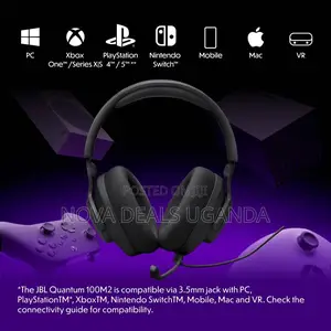 JBl Quantum 100m2 - Wired Gaming Headphones With JBL Quantumsound