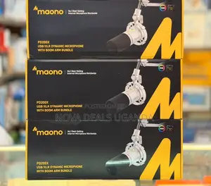 Maono Pd200x XLR/Usb Dynamic Microphone With Boom Arm Bundle
