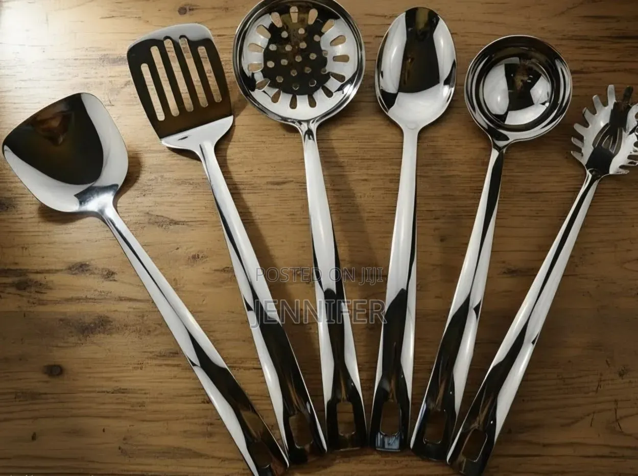 7 Stainless Steel Kitchen Utensils