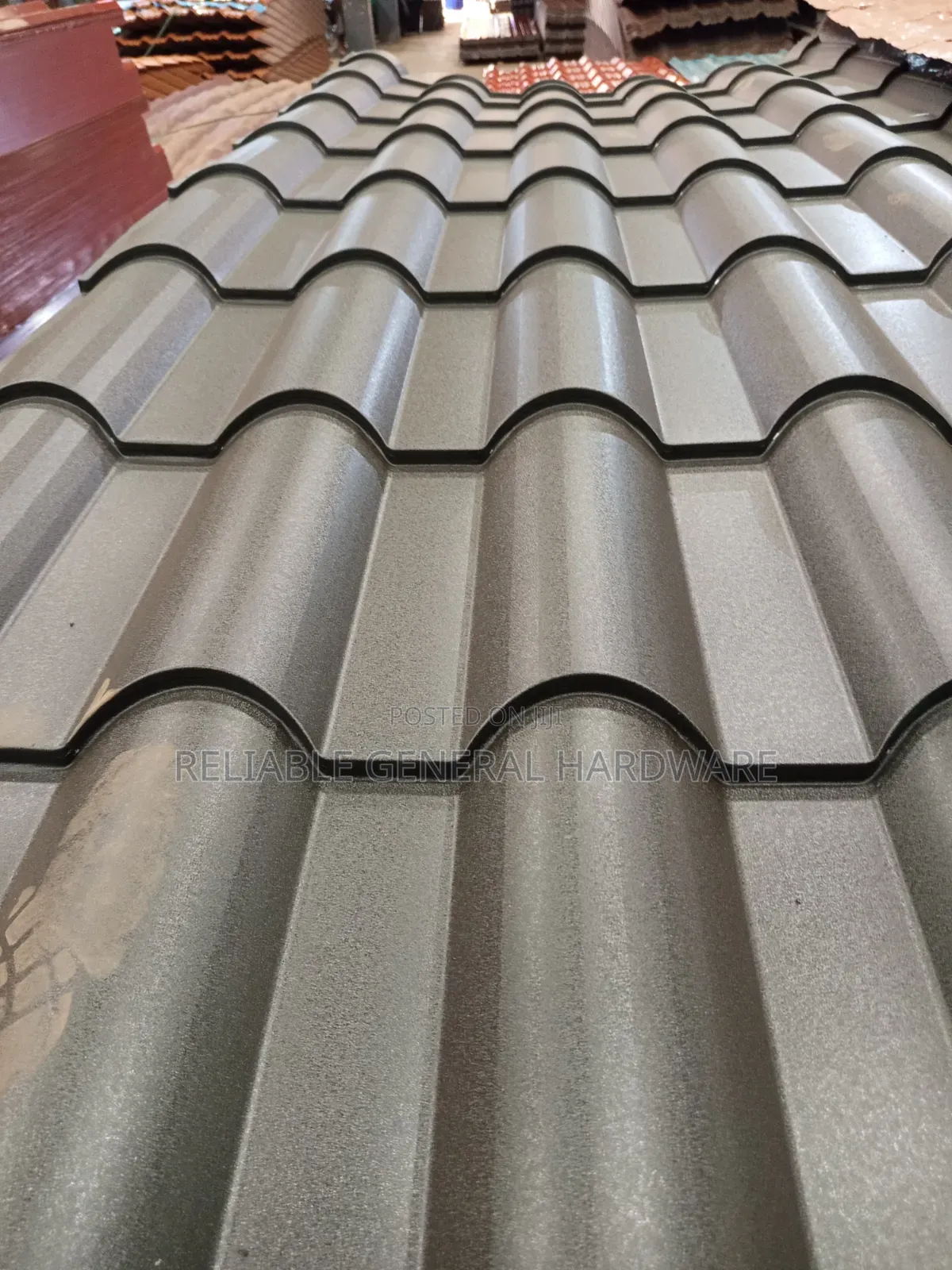 Iron Sheets Bamboo Black Mat G.28 Roofings