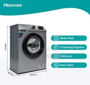 Hisense 9kg Automatic Front Load Washing Machine – 2-Year Warranty