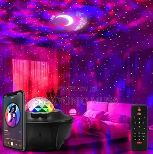 Night Light Music Starry Sky Projector Lamp With Bt Speaker