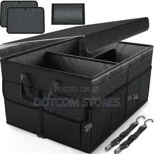 Black Car Trunk Organizer
