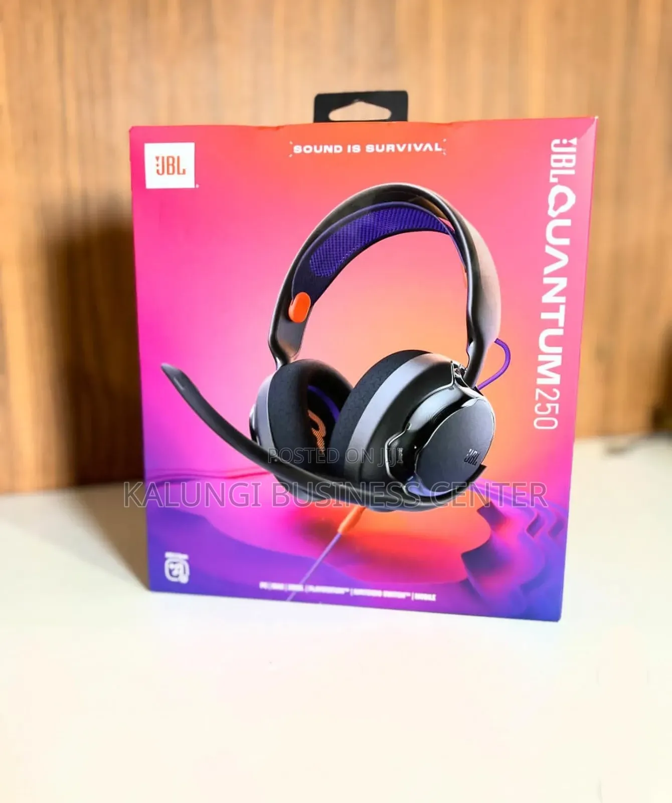 JBL Quantum 250 Wired Gaming Headphones