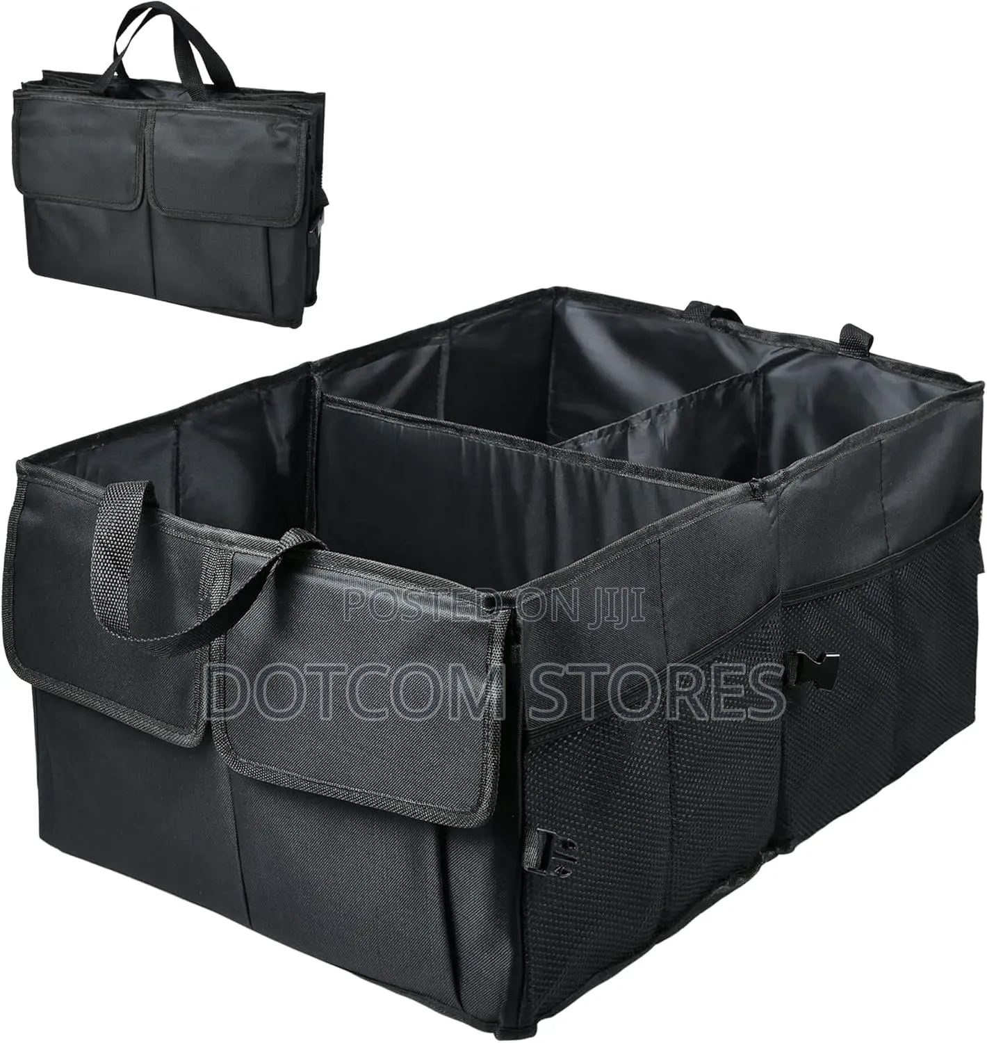 Black Car Trunk Organizer