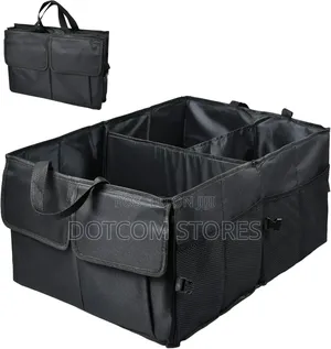 Black Car Trunk Organizer