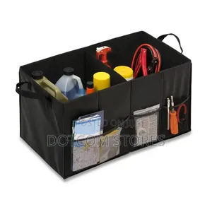 Black, Foldable Trunk Organizer
