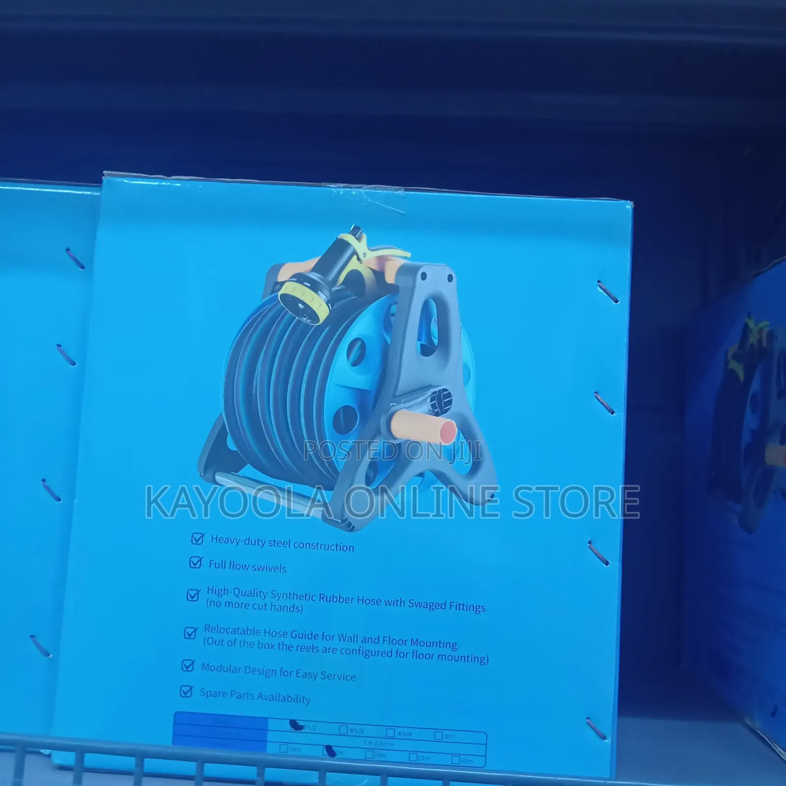 25m Garden Water Hose Reel