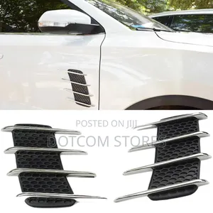 Pair Decorative Car Side Fender Vent Covers