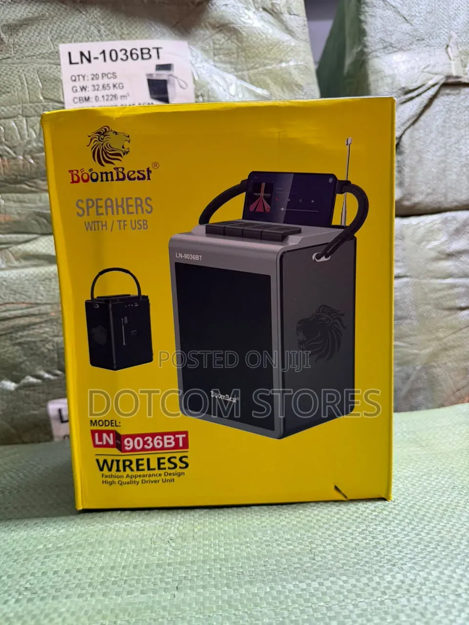 Boombest Ln-9036bt Wireless Bluetooth Speaker