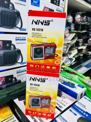 NNS Ns-1521u 8-Band Portable Radio and Music Player.