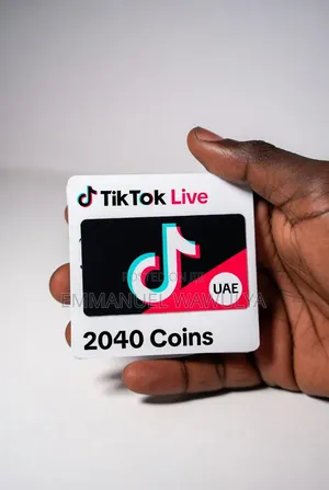 Tiktok Live Gift Card (2040 Coins ) Uae