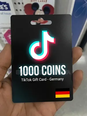 Tiktok Gift Card (1000 Coins) Germany