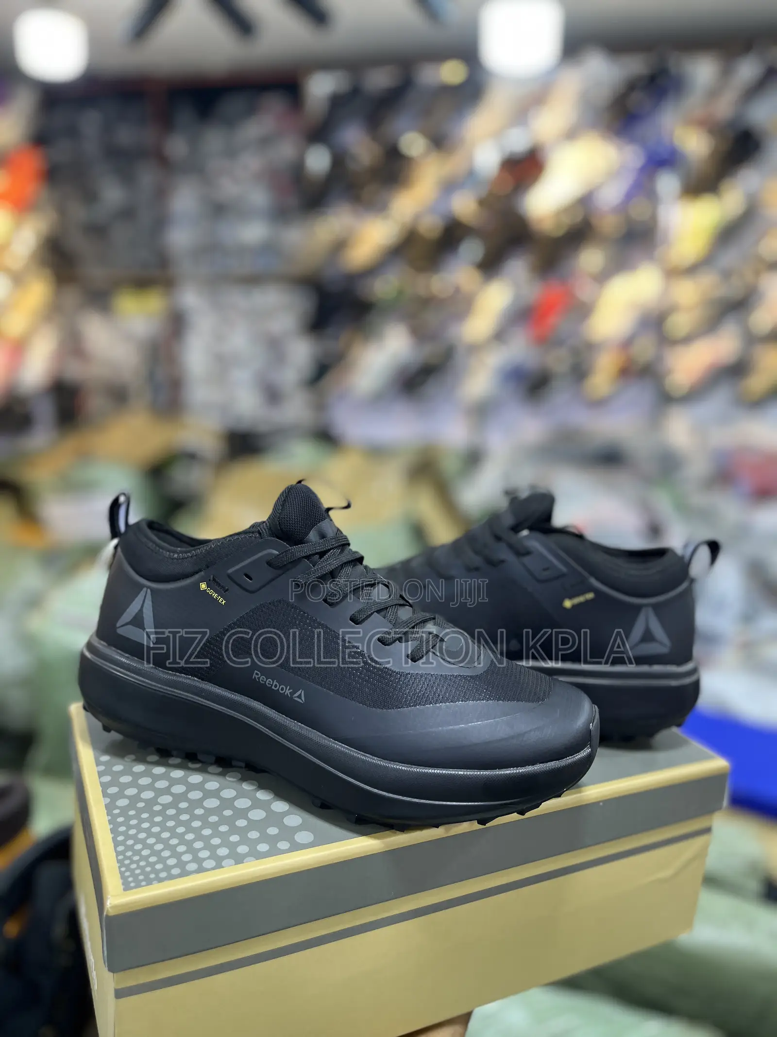 Original Reebok Stealth Black Performance Sneakers | Casual, Gym