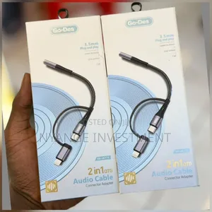 2in1 Otg Audio Cable. Go Des 2in1 Otg Audio Cable 3.5mm .