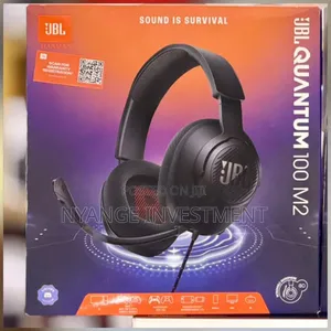 JBL Quantum 100m2 Wired Over-Ear Gaming Headset.