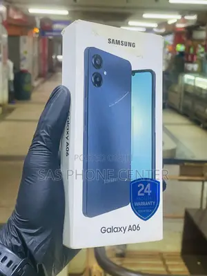 New Samsung Galaxy A06 128 GB Black