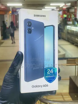 New Samsung Galaxy A06 128 GB Black