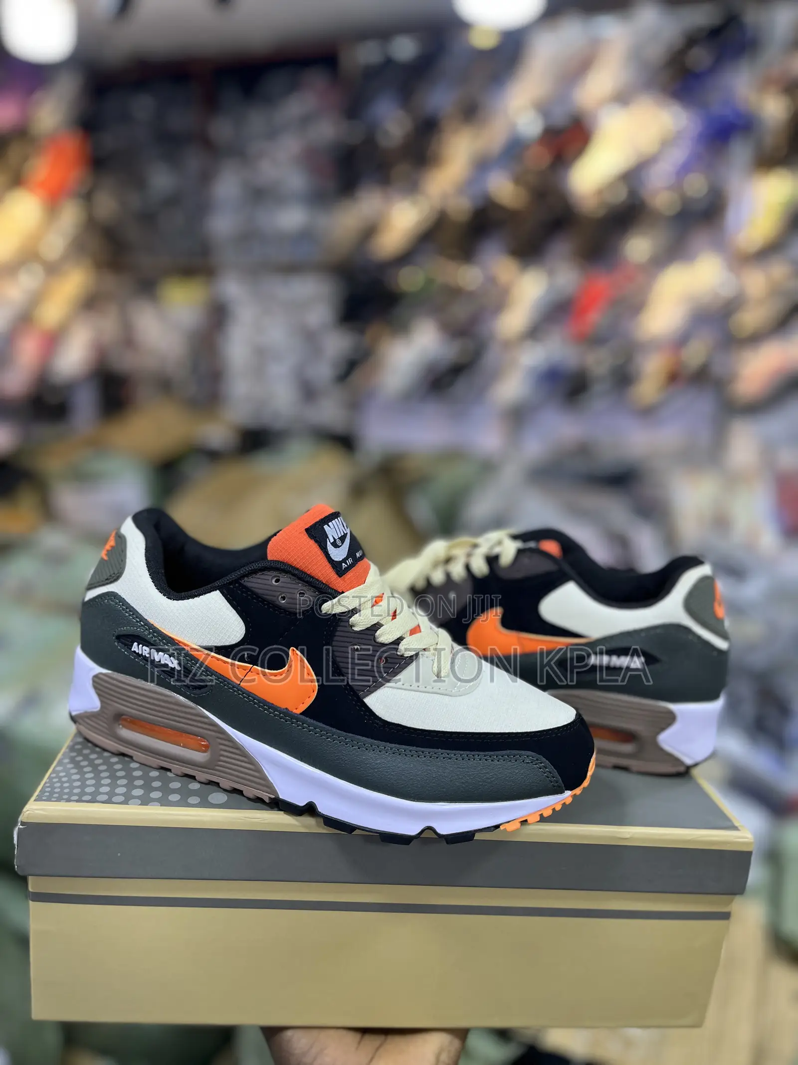 Original Nike Air Max 90 Dark Army Premium Sneakers