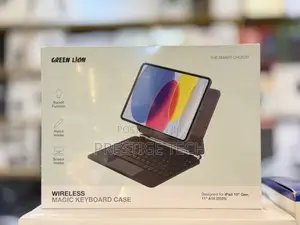 Green Lion Magic Keyboard Case for iPad 10th, 11th Gen A16, Backlit