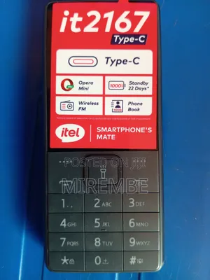 New Itel it2166 Black