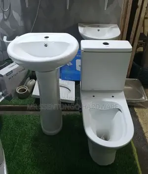 Toilet Seat With Hand Basin Complete Sets With Accessories Frencia