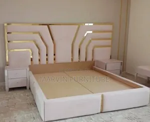 5by6queen Bed With Two Drawer
