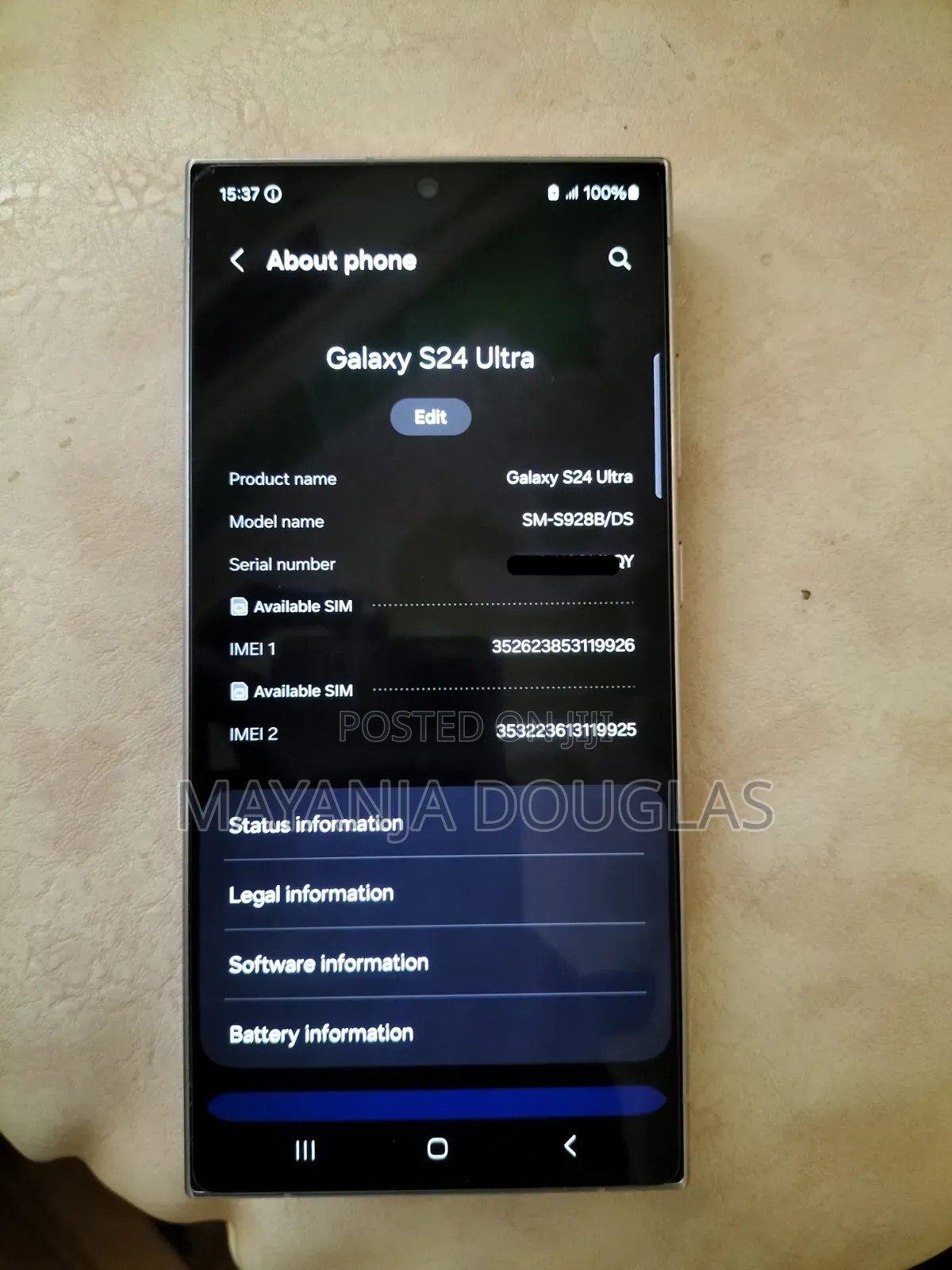 Samsung Galaxy S24 Ultra 512 GB Gray