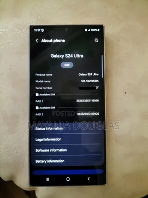 Samsung Galaxy S24 Ultra 512 GB Gray