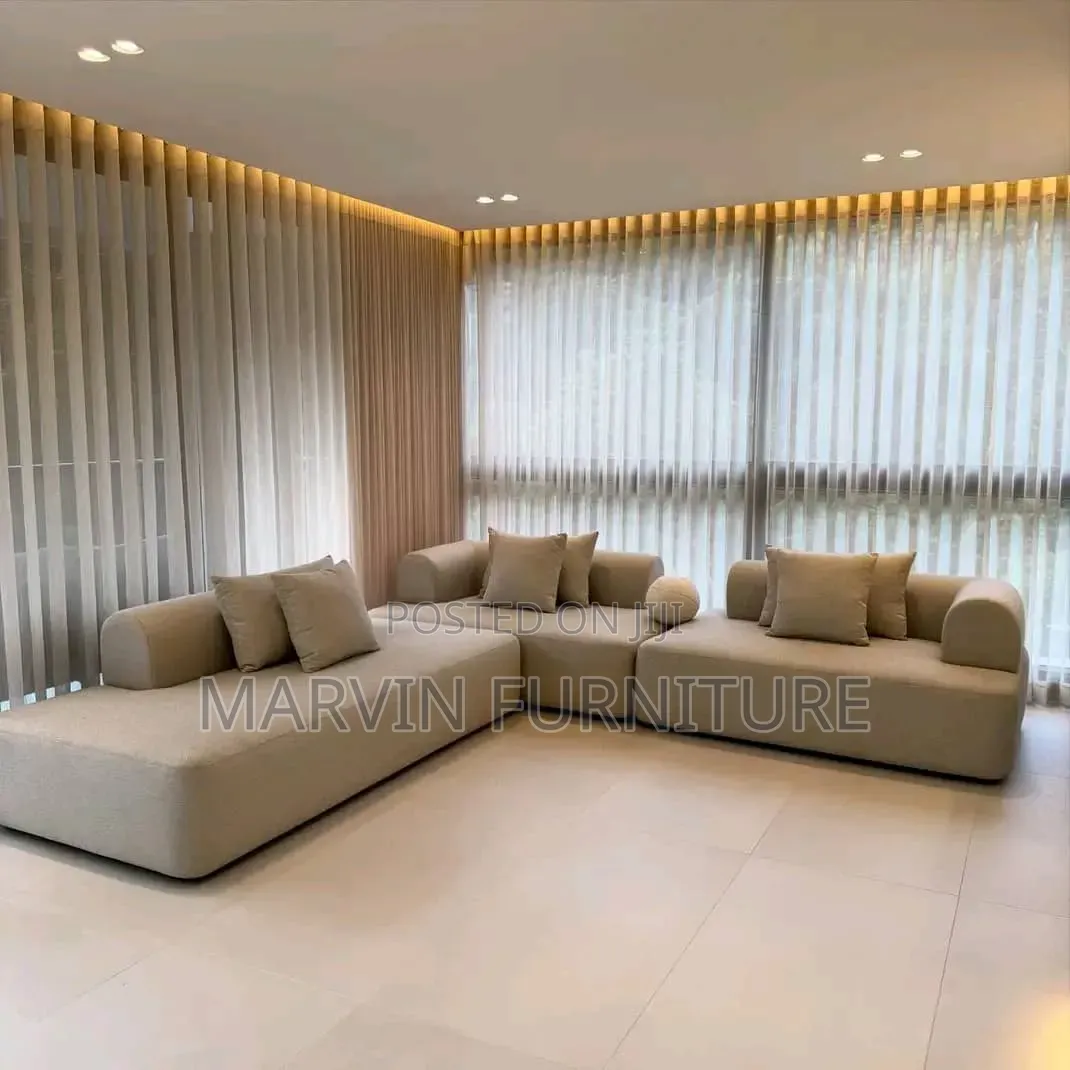 L Sofa Made With High Density Seater