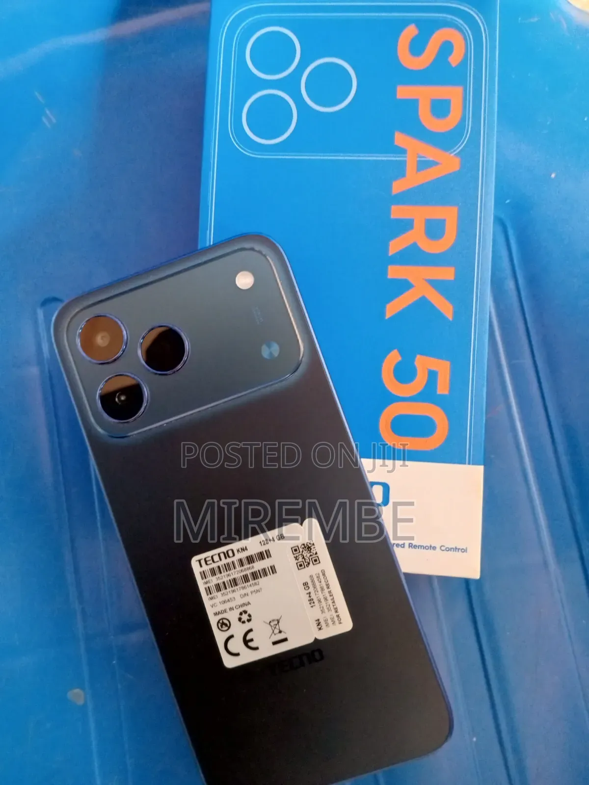 New Tecno Spark 50 128 GB Blue