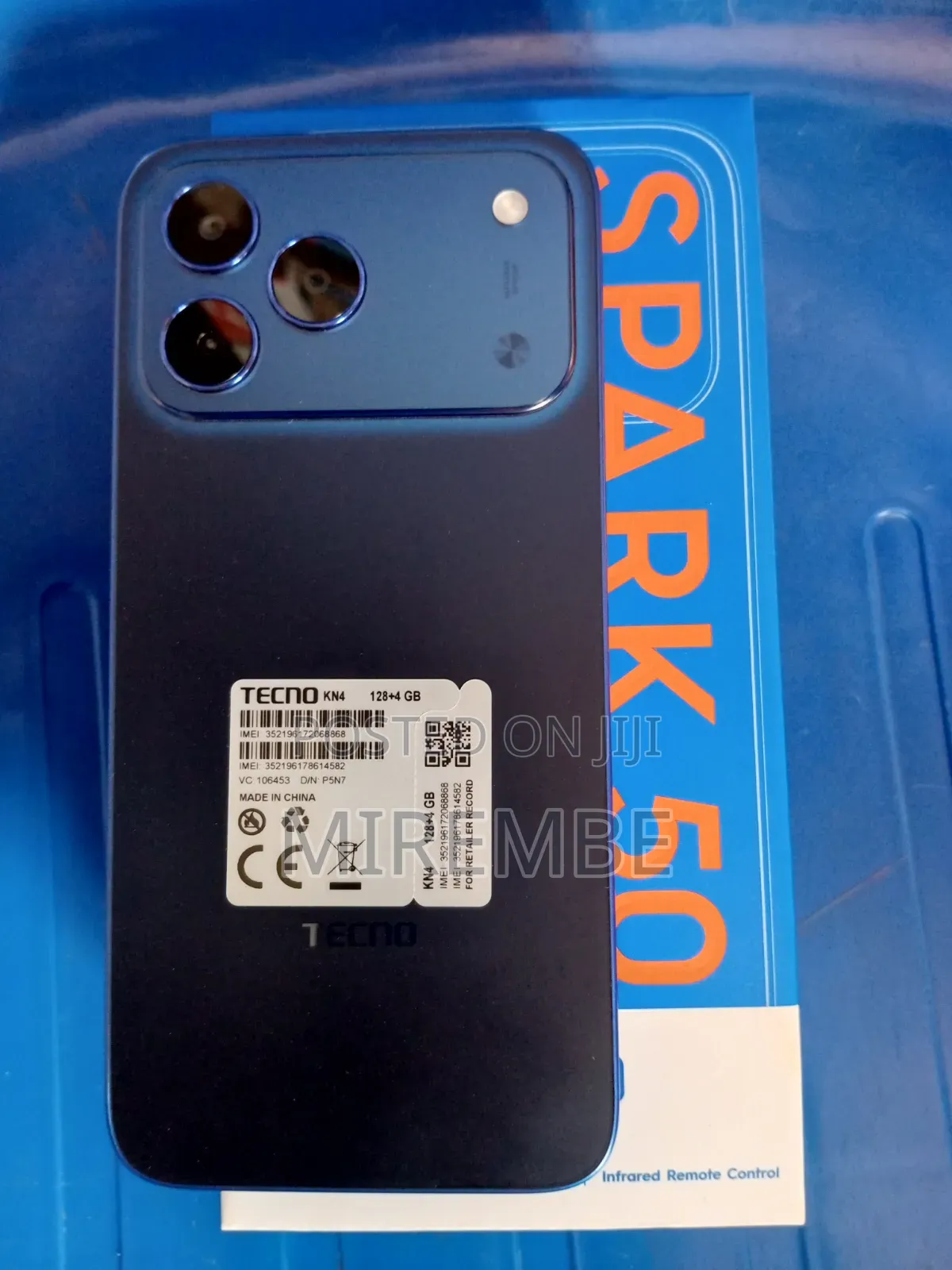 New Tecno Spark 50 128 GB Blue